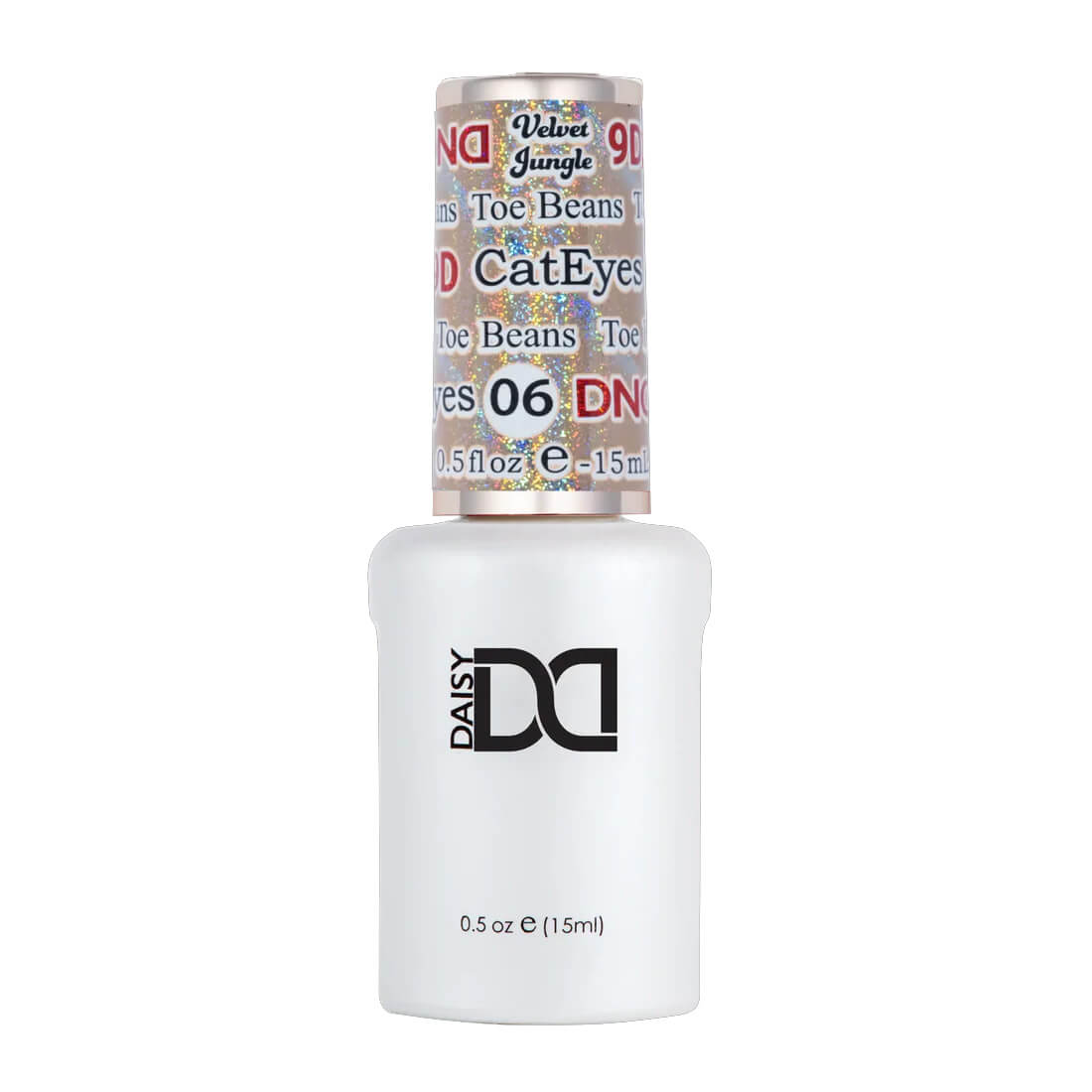 DND Gel Polish 9D Cat Eye Velvet Jungle - #06 Toe Beans