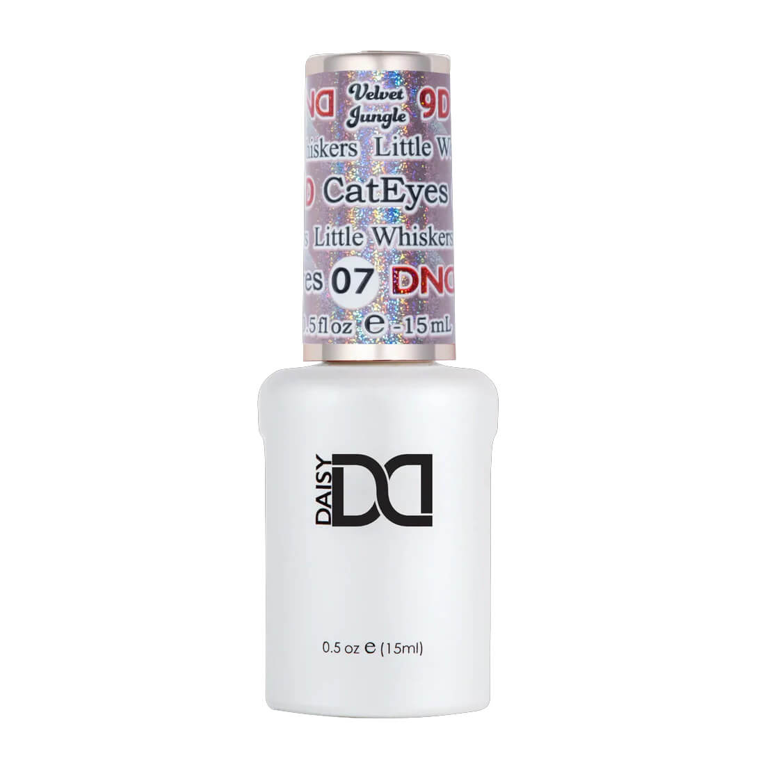 DND Gel Polish 9D Cat Eye Velvet Jungle - #07 Little Whiskers