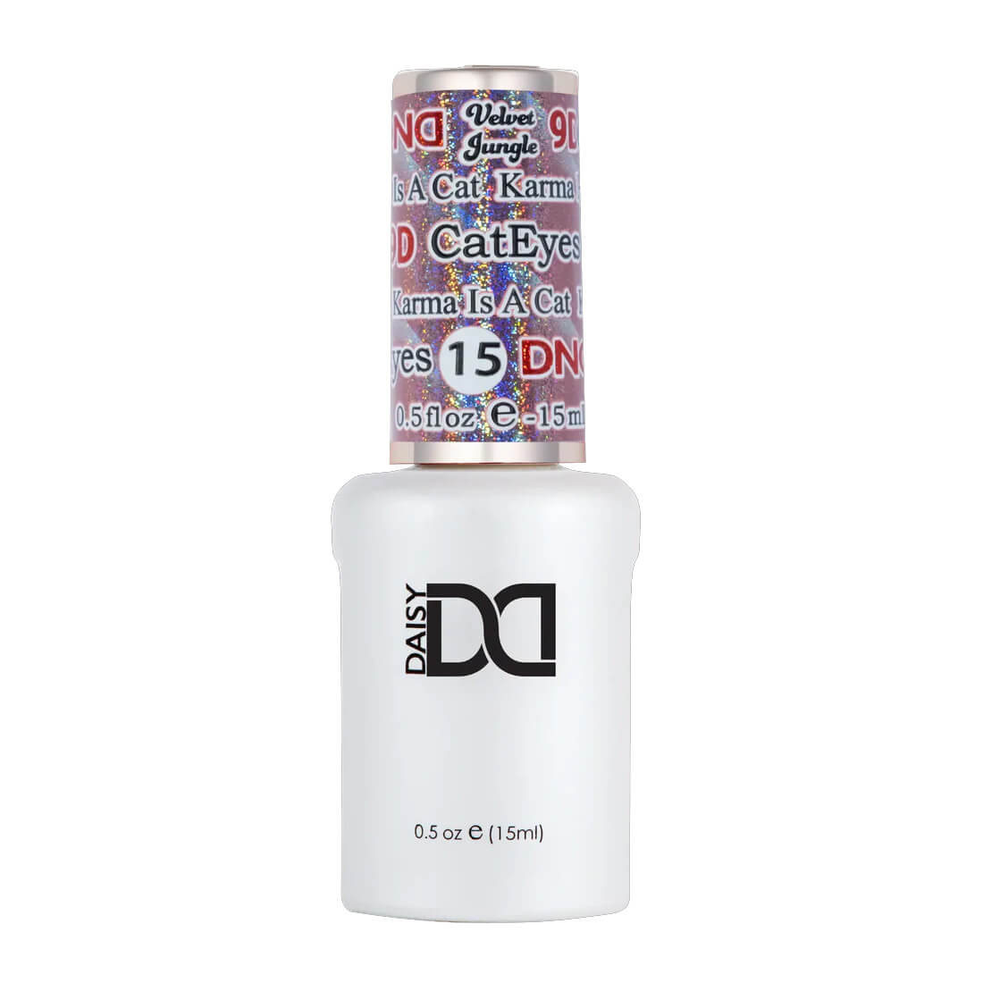 DND Gel Polish 9D Cat Eye Velvet Jungle - #15 Karma Is A Cat