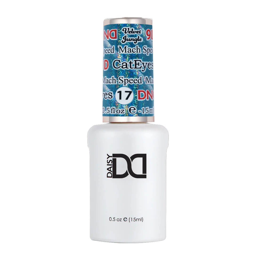 DND Gel Polish 9D Cat Eye Velvet Jungle - #17  Mach Speed