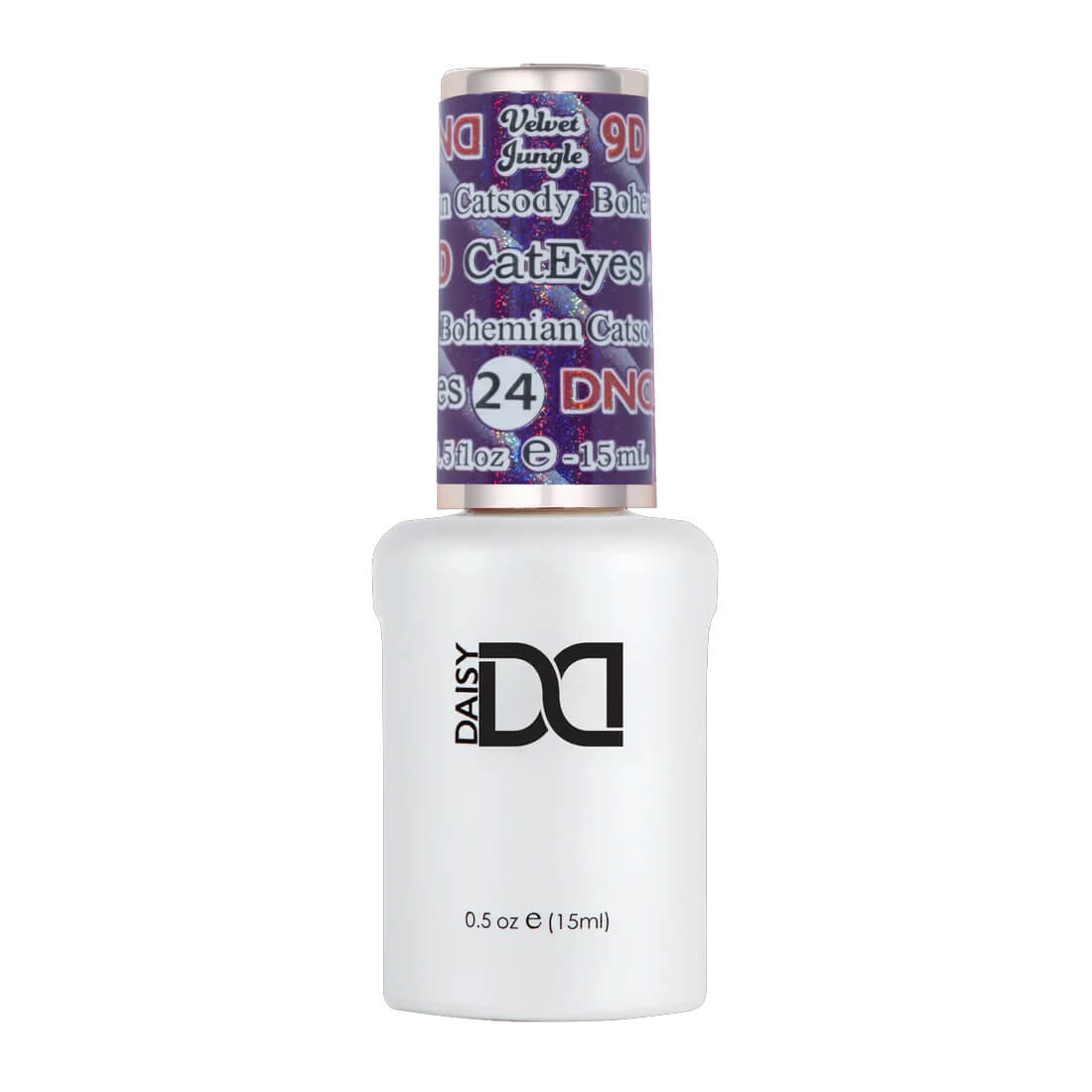DND Gel Polish 9D Cat Eye Velvet Jungle - #24 Bohemian Catsody