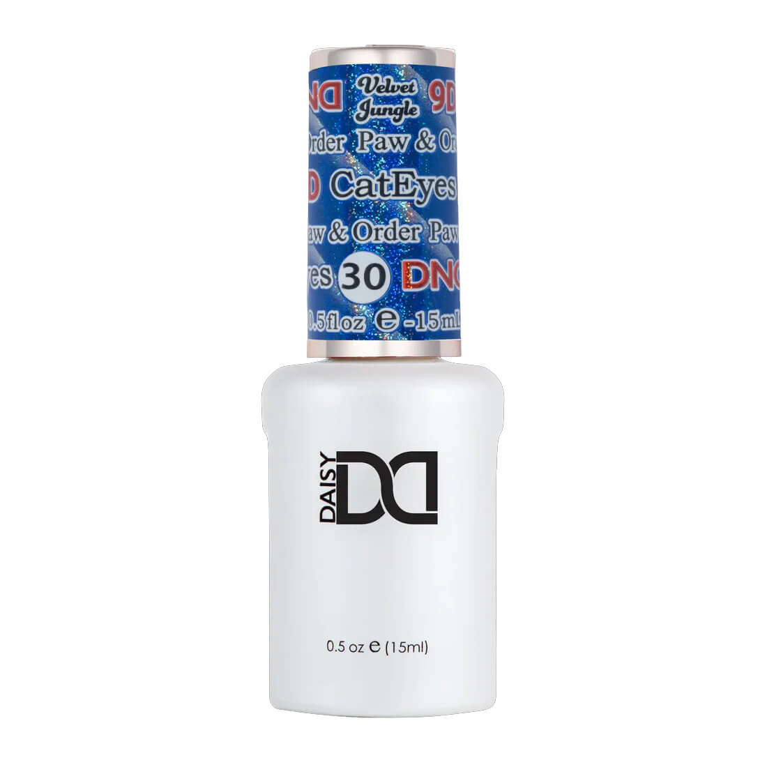 DND Gel Polish 9D Cat Eye Velvet Jungle - #30 Paw & Order