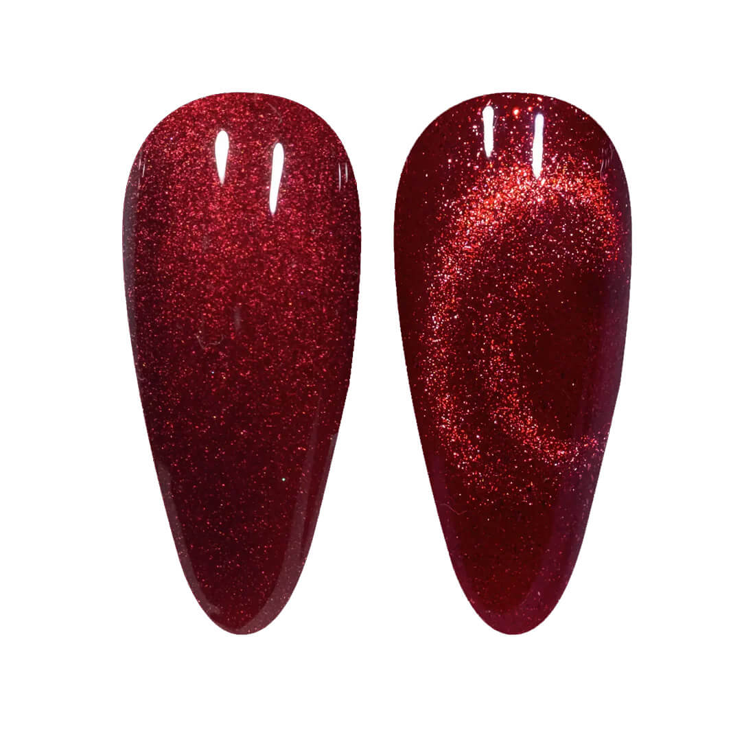 DND Gel Polish 9D Cat Eye Velvet Jungle - #33 Wild Cat Red