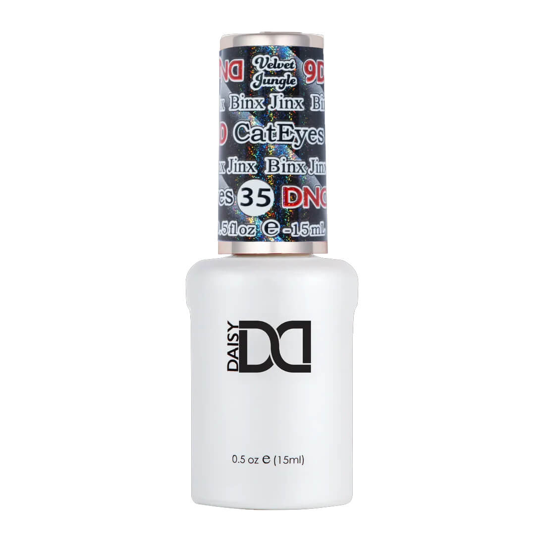 DND Gel Polish 9D Cat Eye Velvet Jungle - #35 Binx Jinx