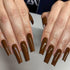 DND DC - Gel Polish & Matching Nail Lacquer Set - #053 SPICED BROWN