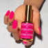 DND DC - Gel Polish & Matching Nail Lacquer Set - #277 FLUORESCENT PINK