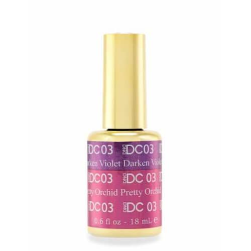 DND DC Mood Changing Color Gel Polish 0.5 oz - #03 Darken Violet