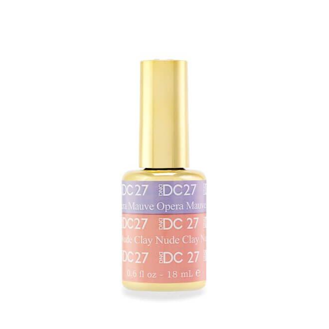 DND DC Mood Changing Color Gel Polish 0.5 oz - #27 Opera Mauve To Clay Nude