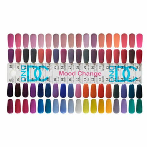 DND DC Mood Changing Color Gel Polish 0.5 oz - #34 Hot Orange To Naked Orange