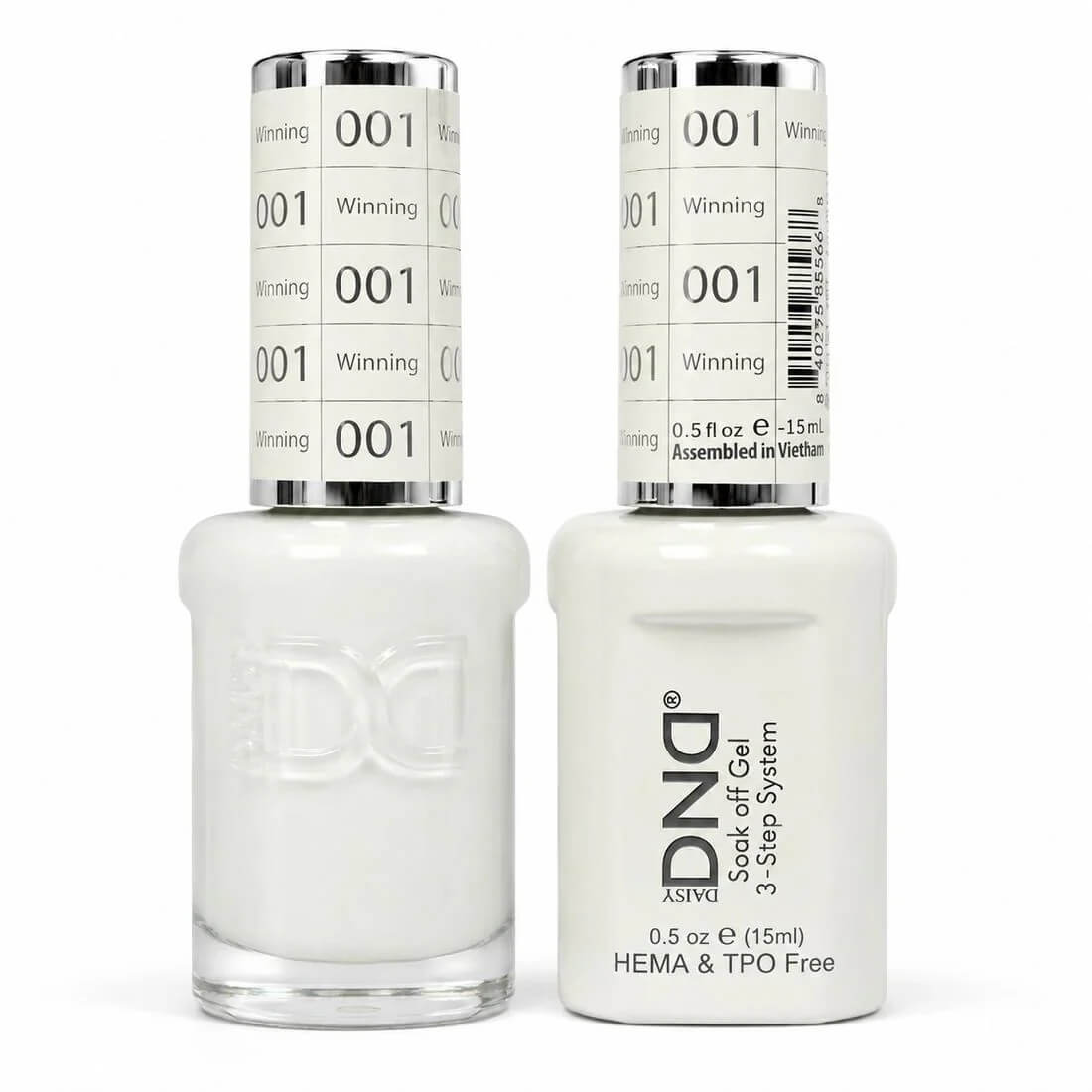 DND DUO Gel & Matching Nail Lacquer HEMA FREE - #001