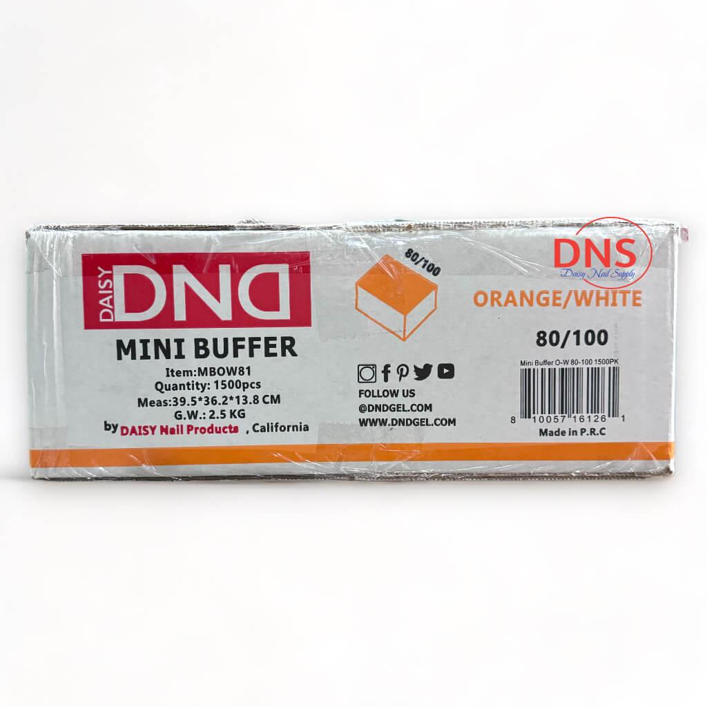 DND Orange Mini Buffer Grit 80/100 (1500pcs/Case)