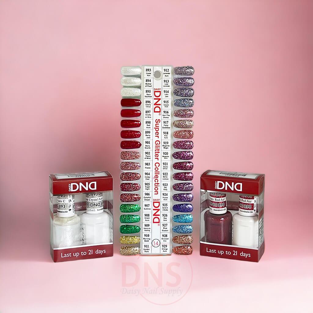 DND DUO Gel & Matching Nail Lacquer (36 Colors #893-->#929)