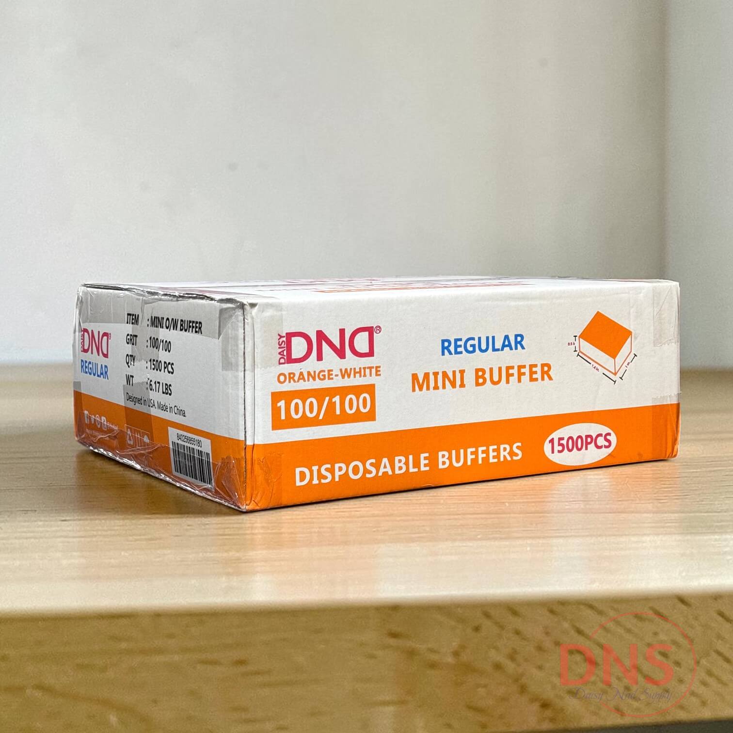 DND Orange Mini Buffer Grit 100/100 (1500pcs/Case)