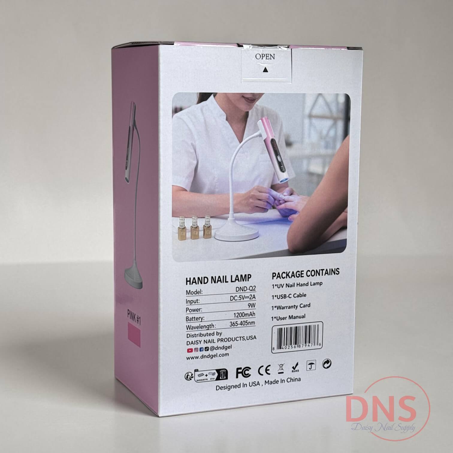 DND Cordless UV Light Handheld Pincure Nail Lamp