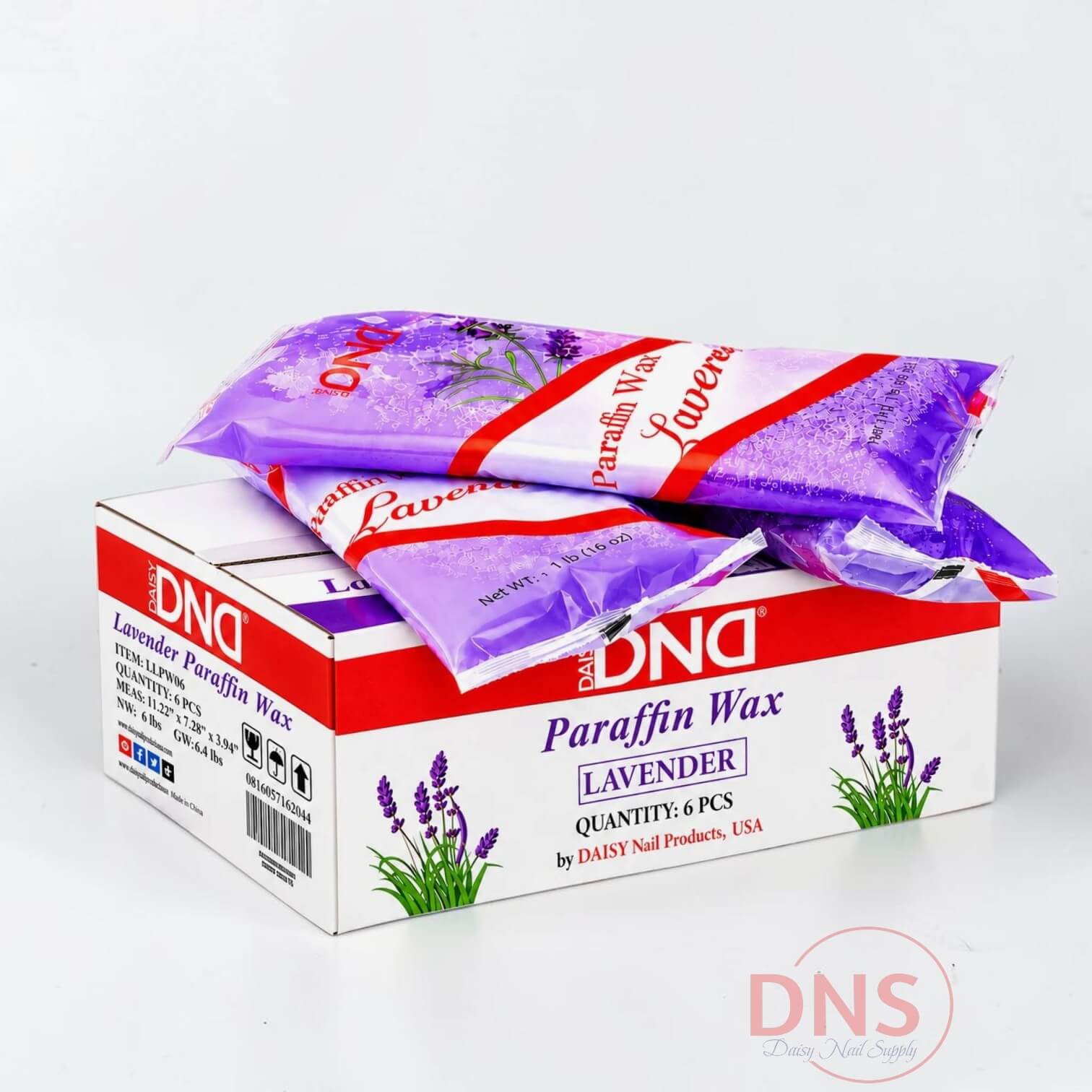DND Paraffin Wax Refill 6 lbs - LAVENDER