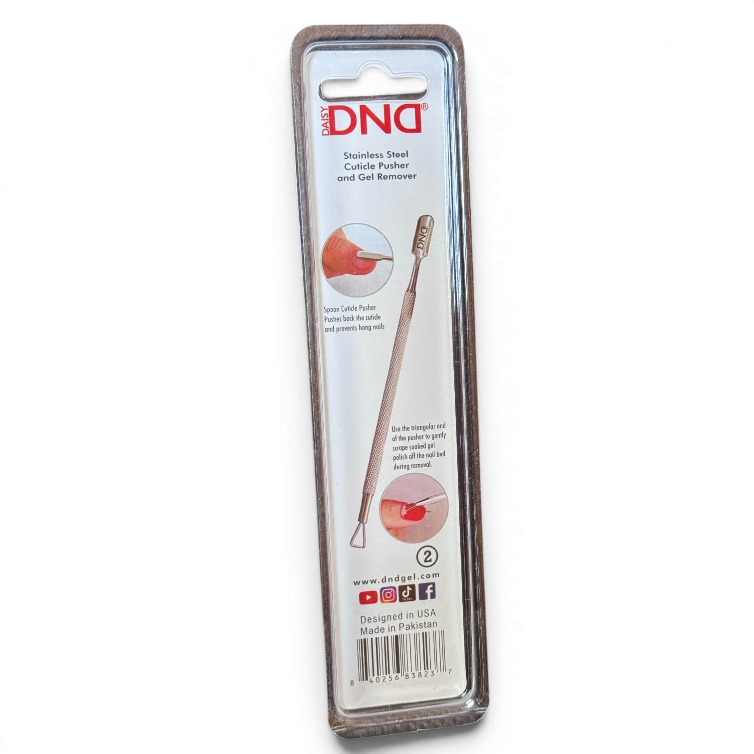 DND Cuticle Pusher #2