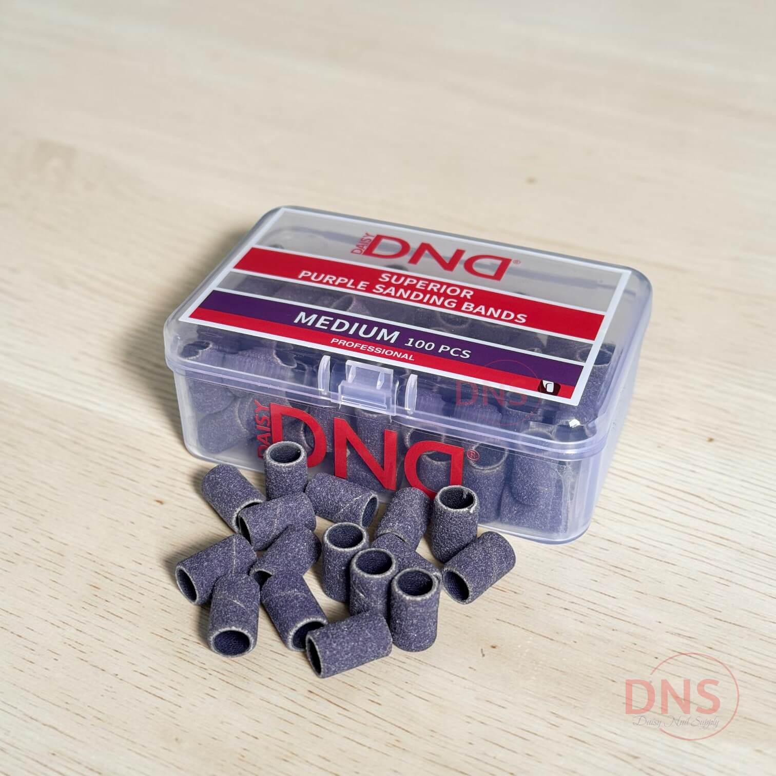 DND Superior Sanding Band 100 pcs - Purple MEDIUM
