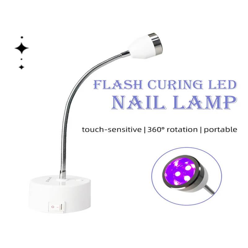 DNS Touch Led Portable & Rechargeble Flash Curing Led Nail Lamp