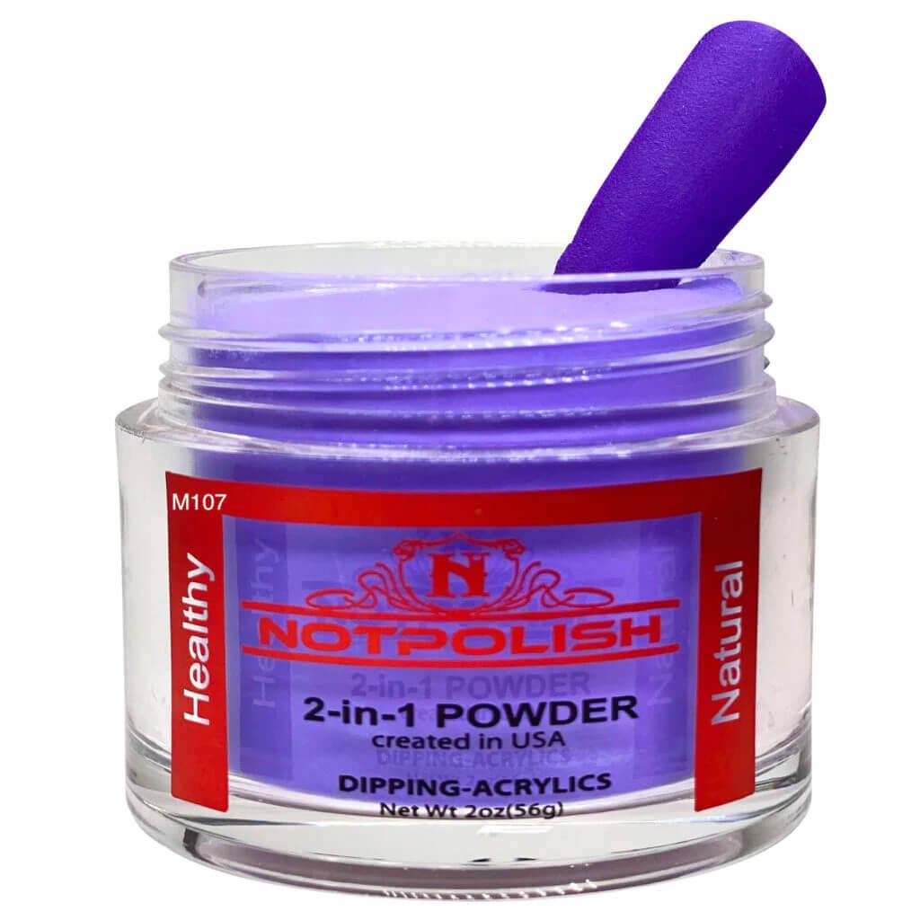 NotPolish Dip Powder 2 Oz - M 107 Mambacita