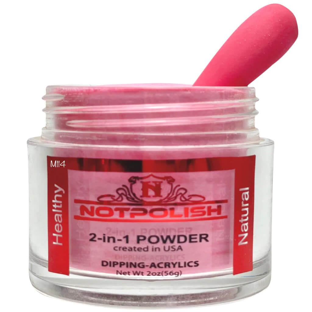 NotPolish Dip Powder 2 Oz - M 114 Brazy