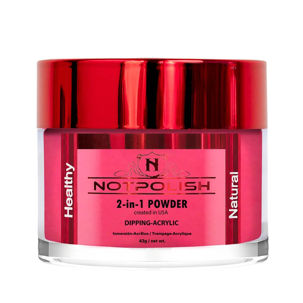 NotPolish Dip Powder 2 Oz - M 123 Hibiscus Sunrise