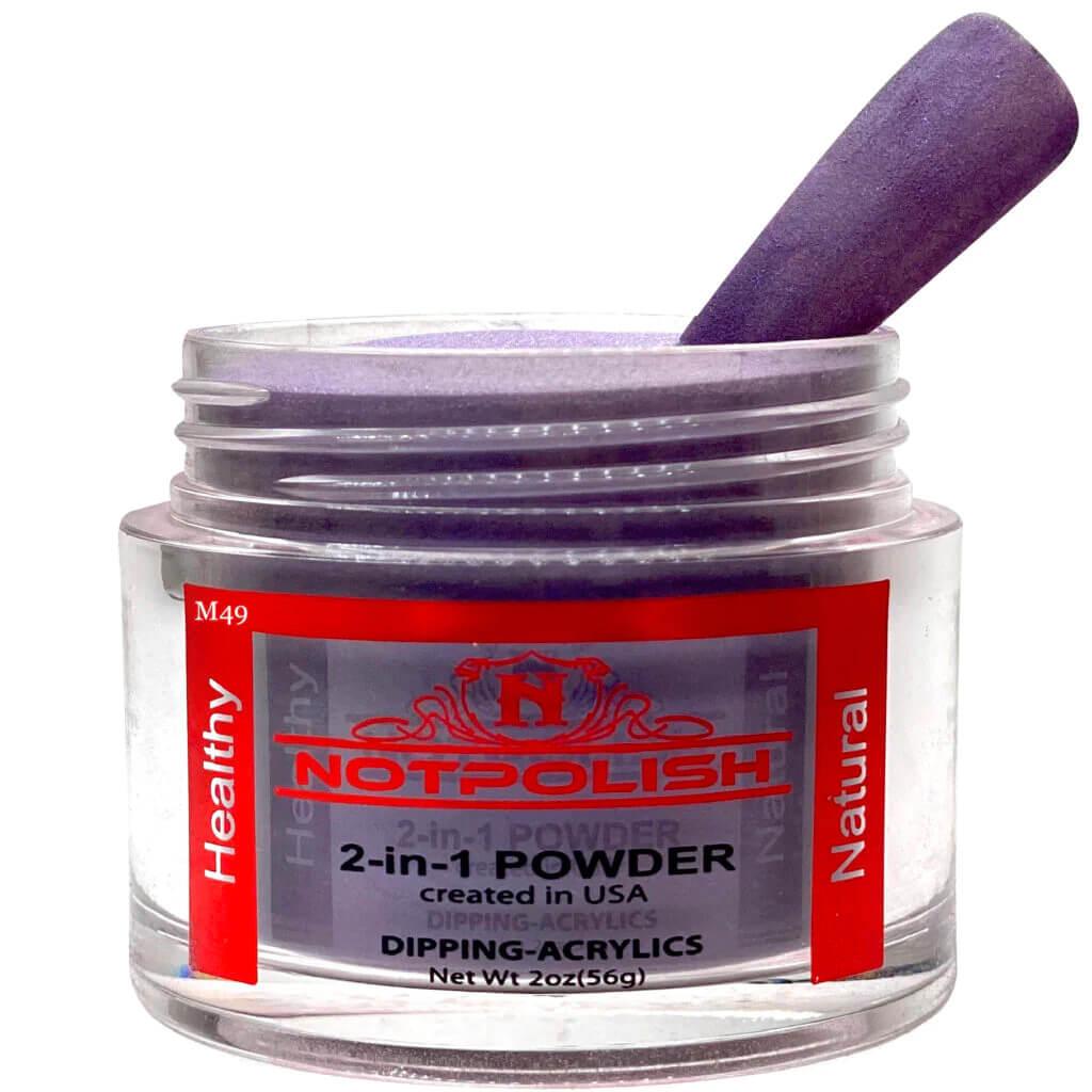 NotPolish Dip Powder 2 Oz - M 49 Cosmo