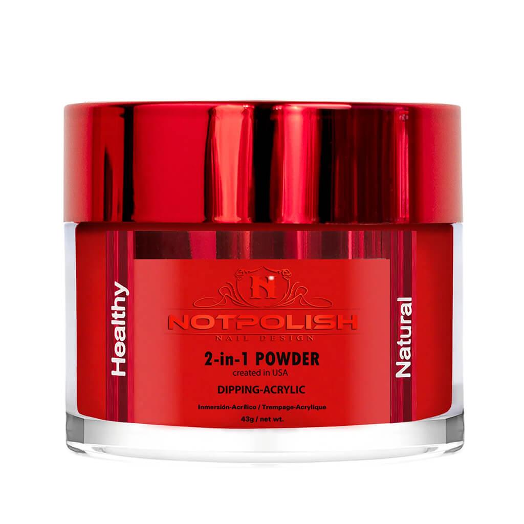 NotPolish Dip Powder 2 Oz - M 59 Fire Engine
