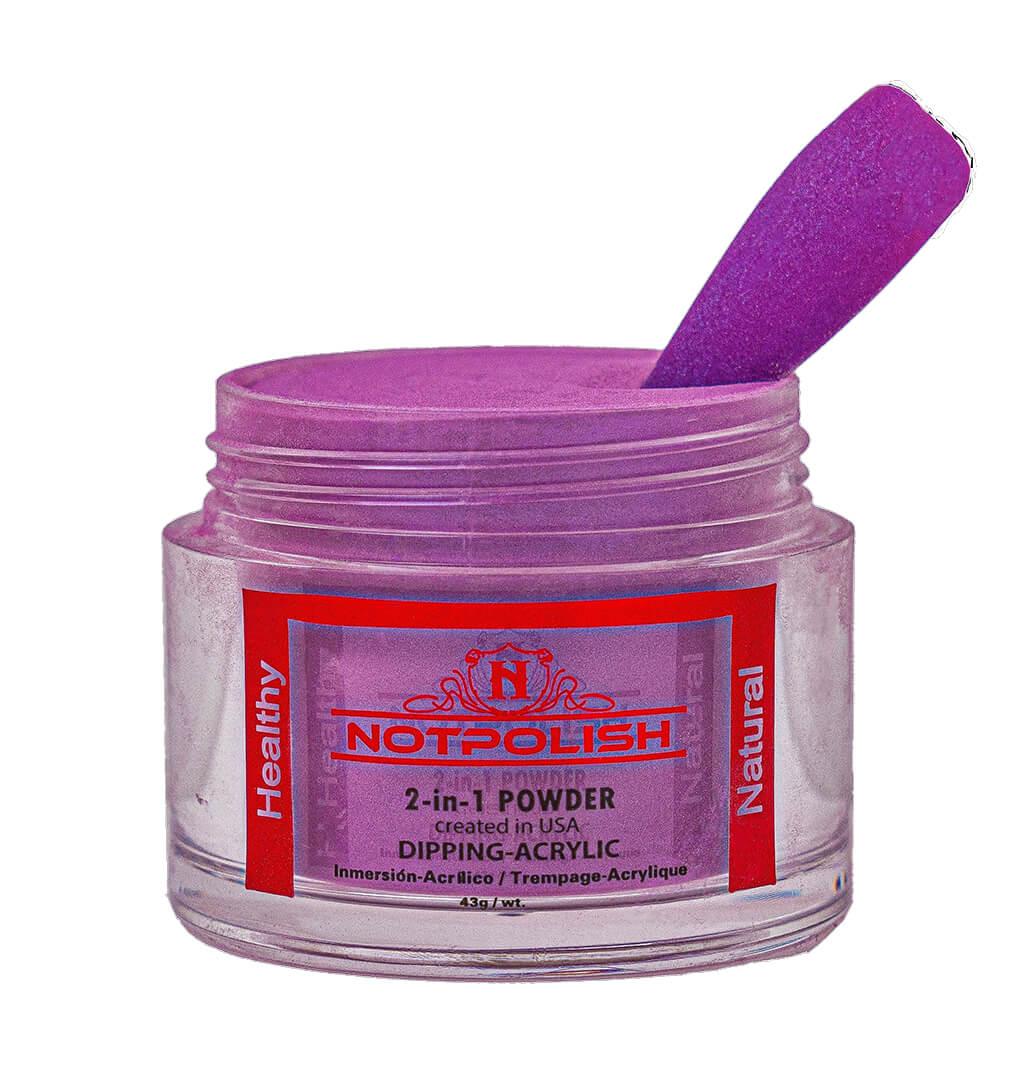 NotPolish Dip Powder 2 Oz - M 63 Royal At Midnight