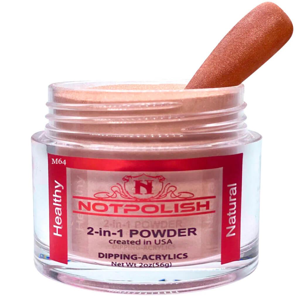 NotPolish Dip Powder 2 Oz - M 64 Fall For Bronze