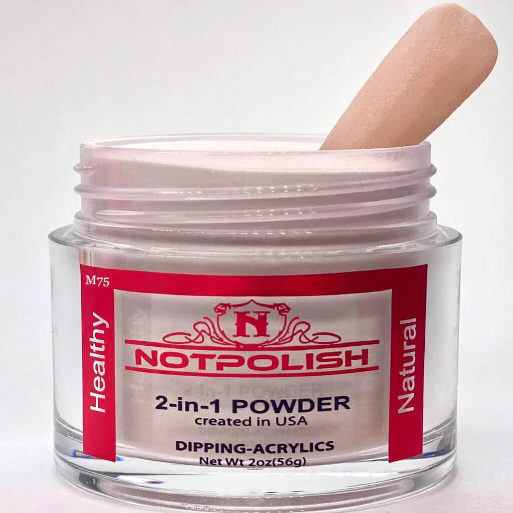 NotPolish Dip Powder 2 Oz - M 75 Naughty Gurl