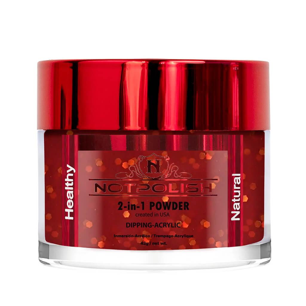 NotPolish Dip Powder 2 Oz - M 82 Hot Tamale