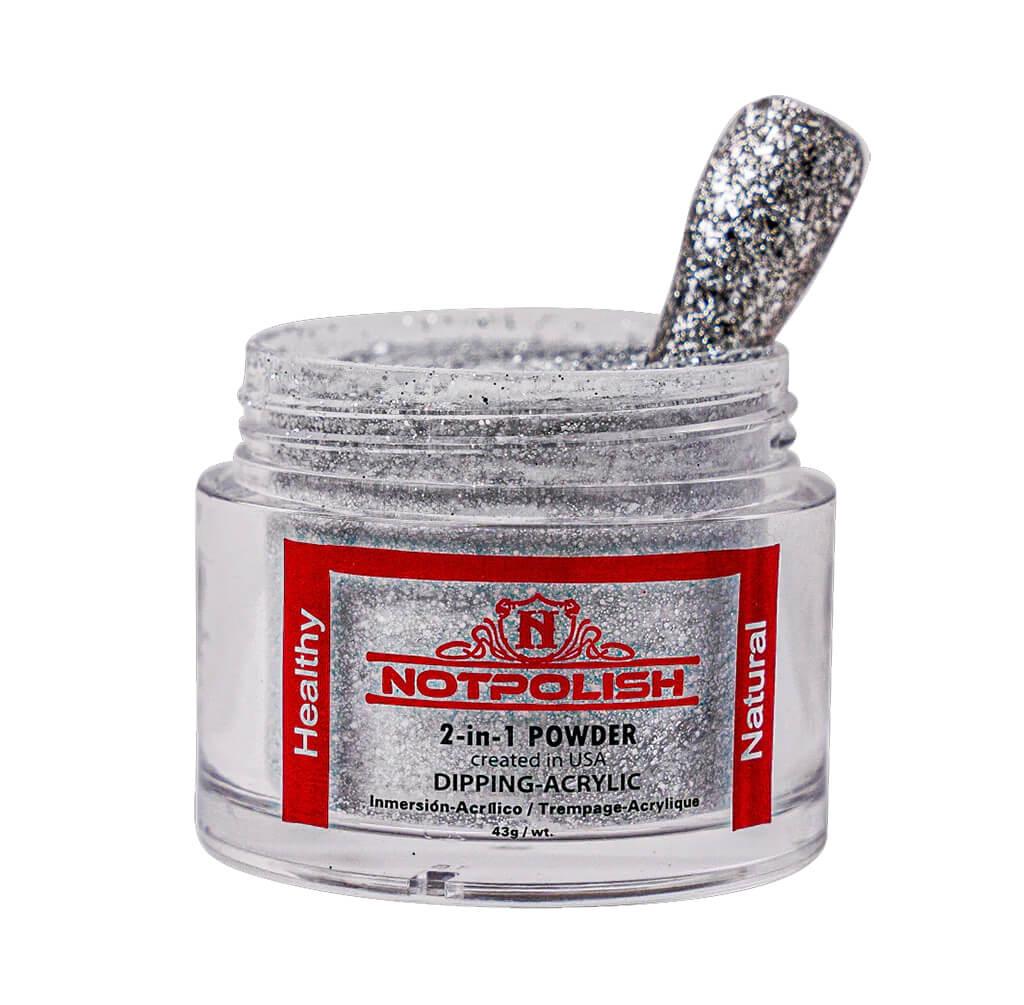NotPolish Dip Powder 2 Oz - M 84 Ice Castle