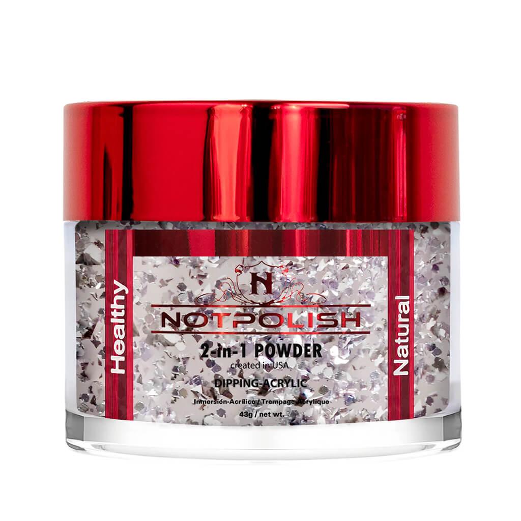 NotPolish Dip Powder 2 Oz - M 84 Ice Castle