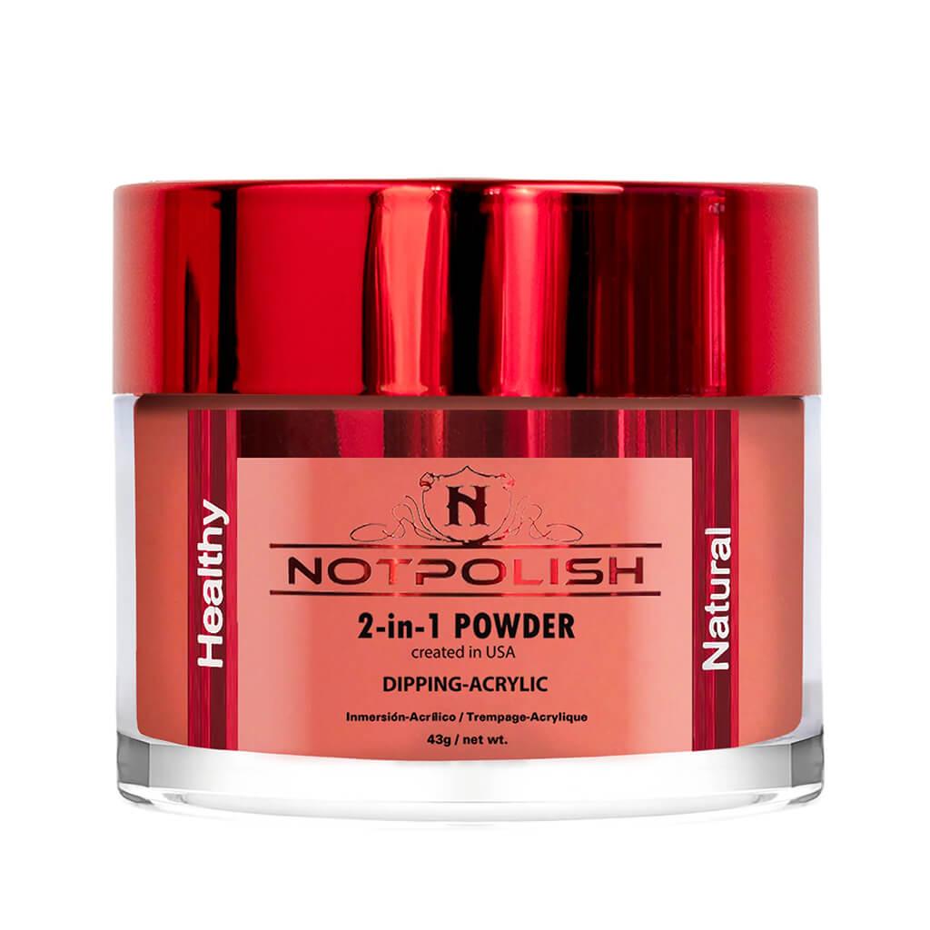 NotPolish Dip Powder 2 Oz - M 87 Coral Pink
