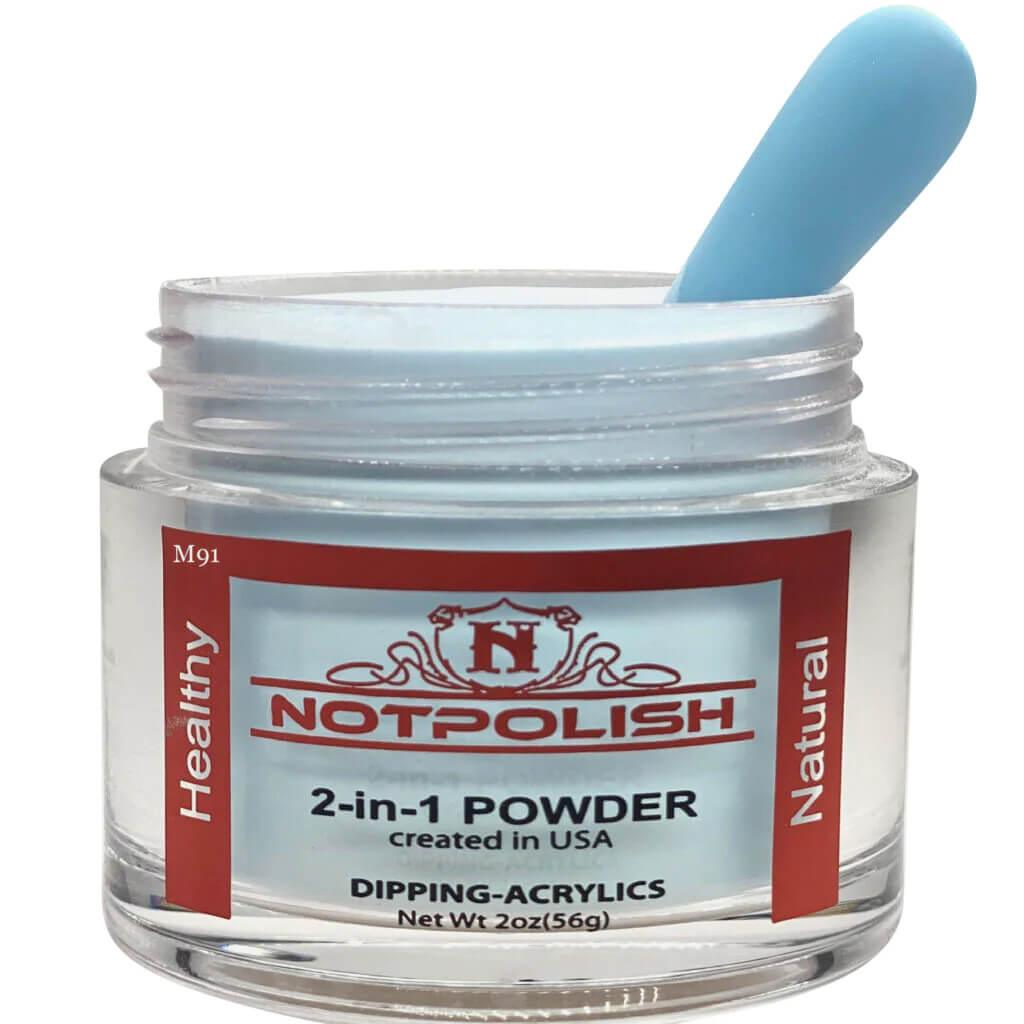 NotPolish Dip Powder 2 Oz - M 91 Cool Breeze