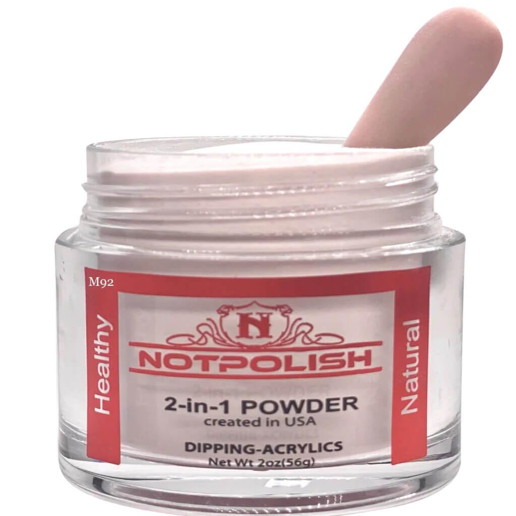 NotPolish Dip Powder 2 Oz - M 92 Spring Latte