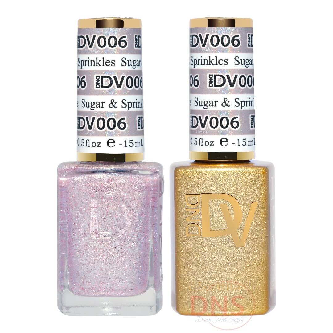 Diva Duo 1 Nail Lacquer + 1 Gel Polish - #006 Sugar & Sprinkles