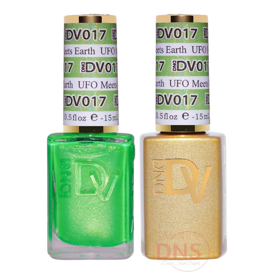 Diva Duo 1 Nail Lacquer + 1 Gel Polish - #017 UFO Meets Earth