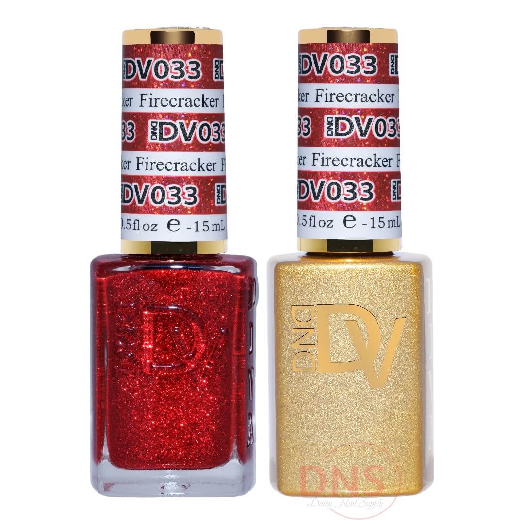 Diva Duo 1 Nail Lacquer + 1 Gel Polish - #033 Firecracker