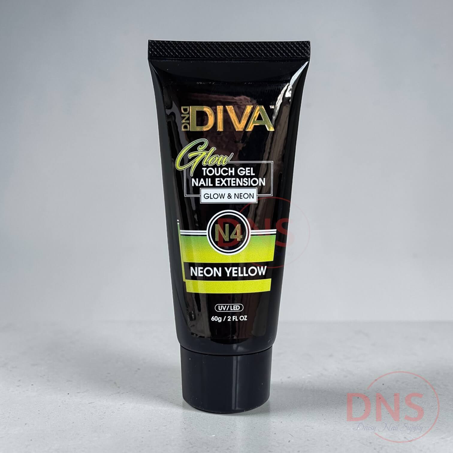 Diva Touch Gel Nail Extension 2 Fl Oz - N4 Neon Yellow