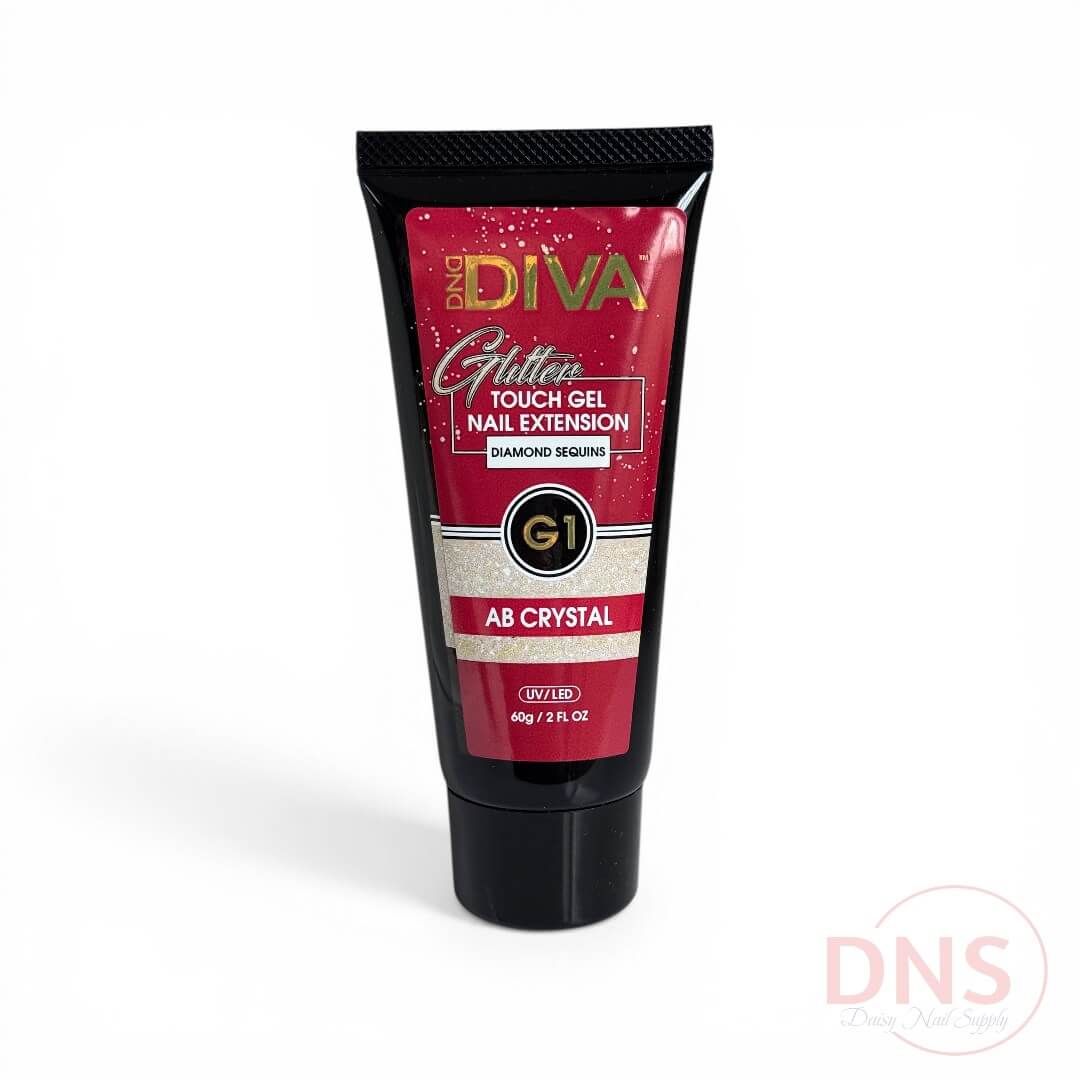 Diva Touch Gel Nail Extension 2 Fl Oz - G1 AB Crystal