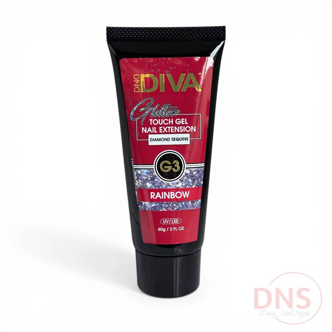 Diva Touch Gel Nail Extension 2 Fl Oz - G3 Rainbow