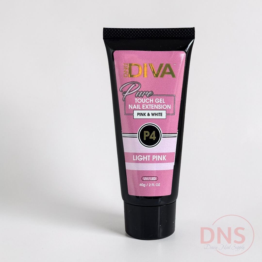 Diva Touch Gel Nail Extension 2 Fl Oz - P4 Light Pink