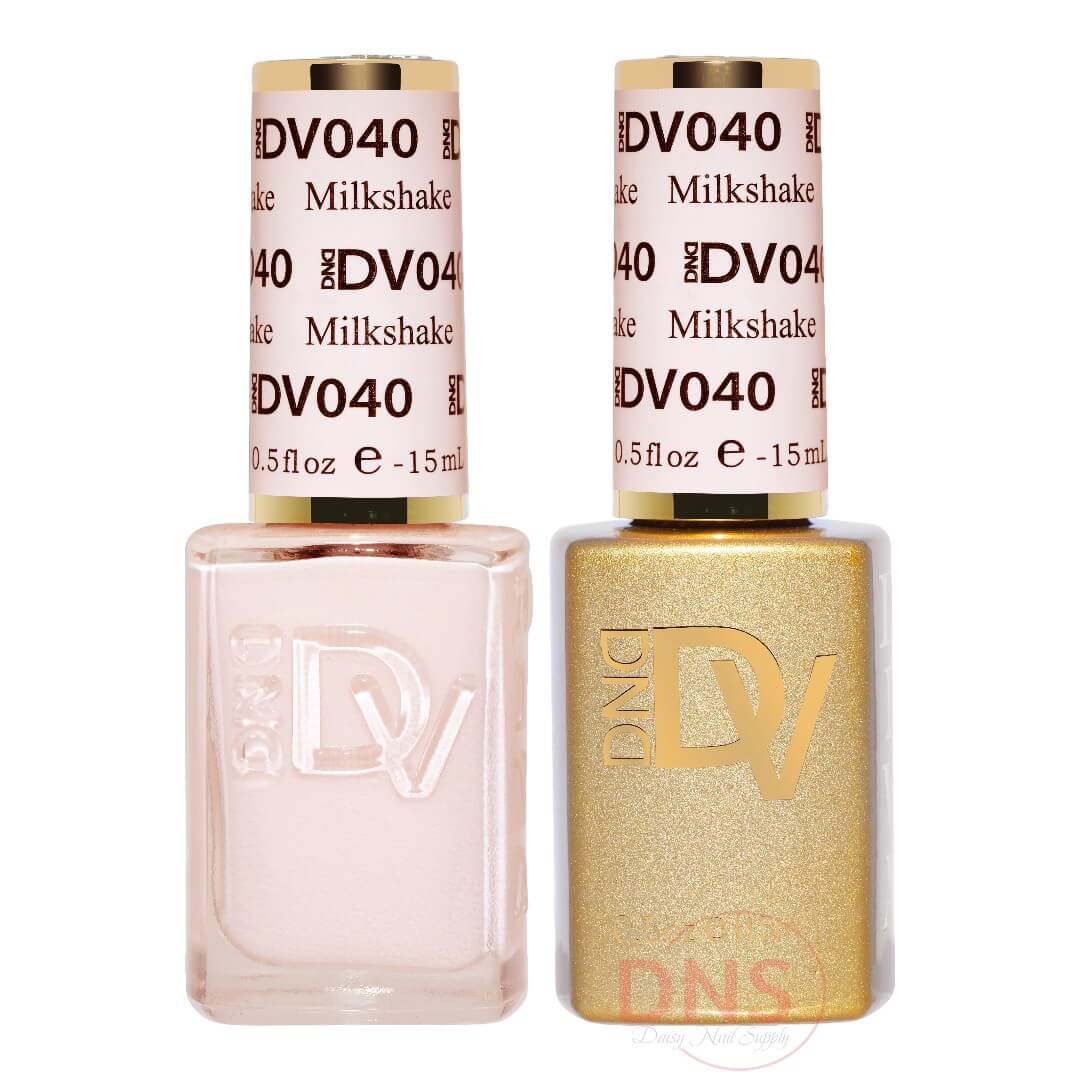 Diva Duo 1 Nail Lacquer + 1 Gel Polish - #040 Milkshake