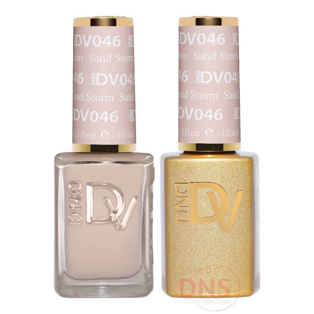 Diva Duo 1 Nail Lacquer + 1 Gel Polish - #046 Sand Storm