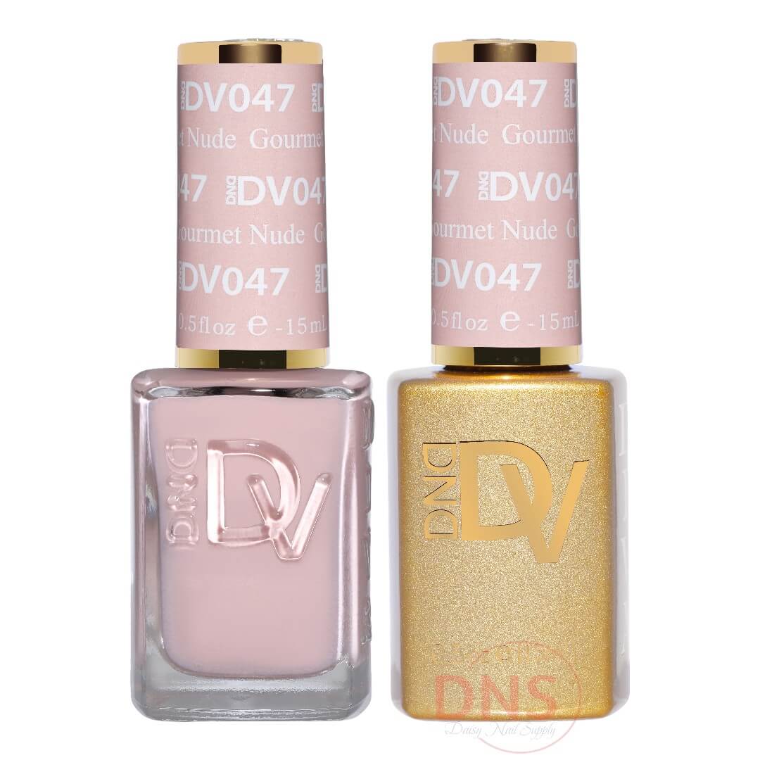 Diva Duo 1 Nail Lacquer + 1 Gel Polish - #047 Gourmet Nude