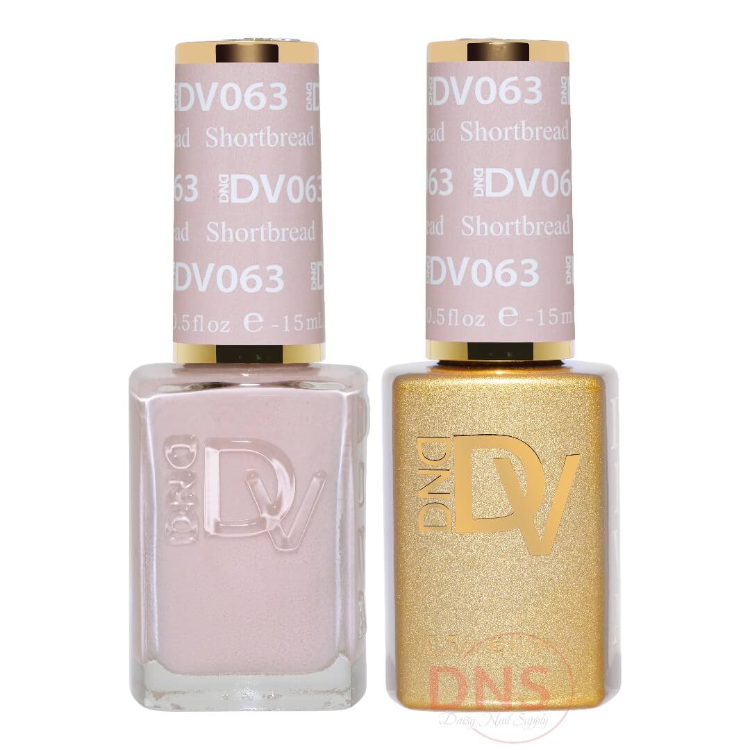 Diva Duo 1 Nail Lacquer + 1 Gel Polish - #063 Shortbread