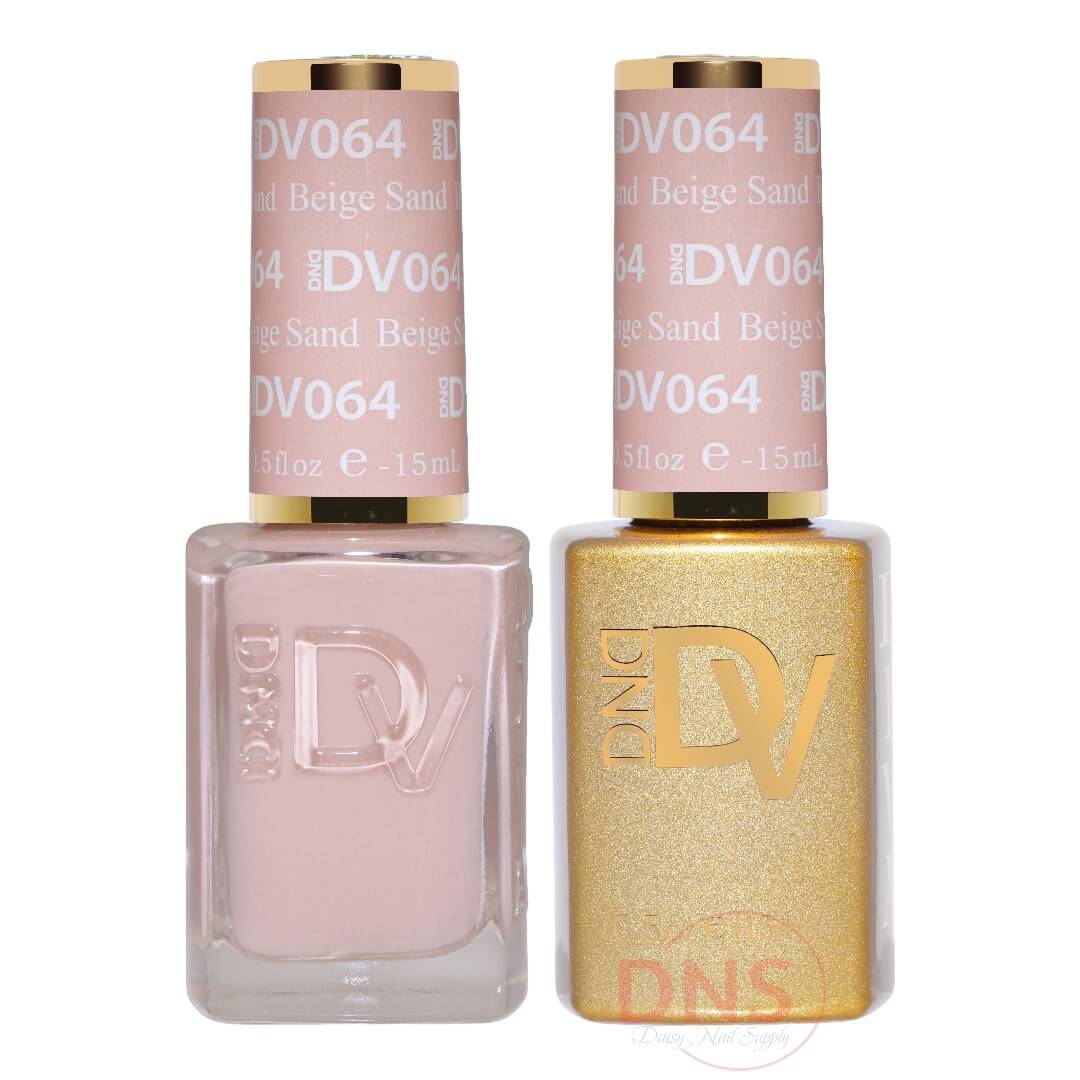 Diva Duo 1 Nail Lacquer + 1 Gel Polish - #064 Beige Sand