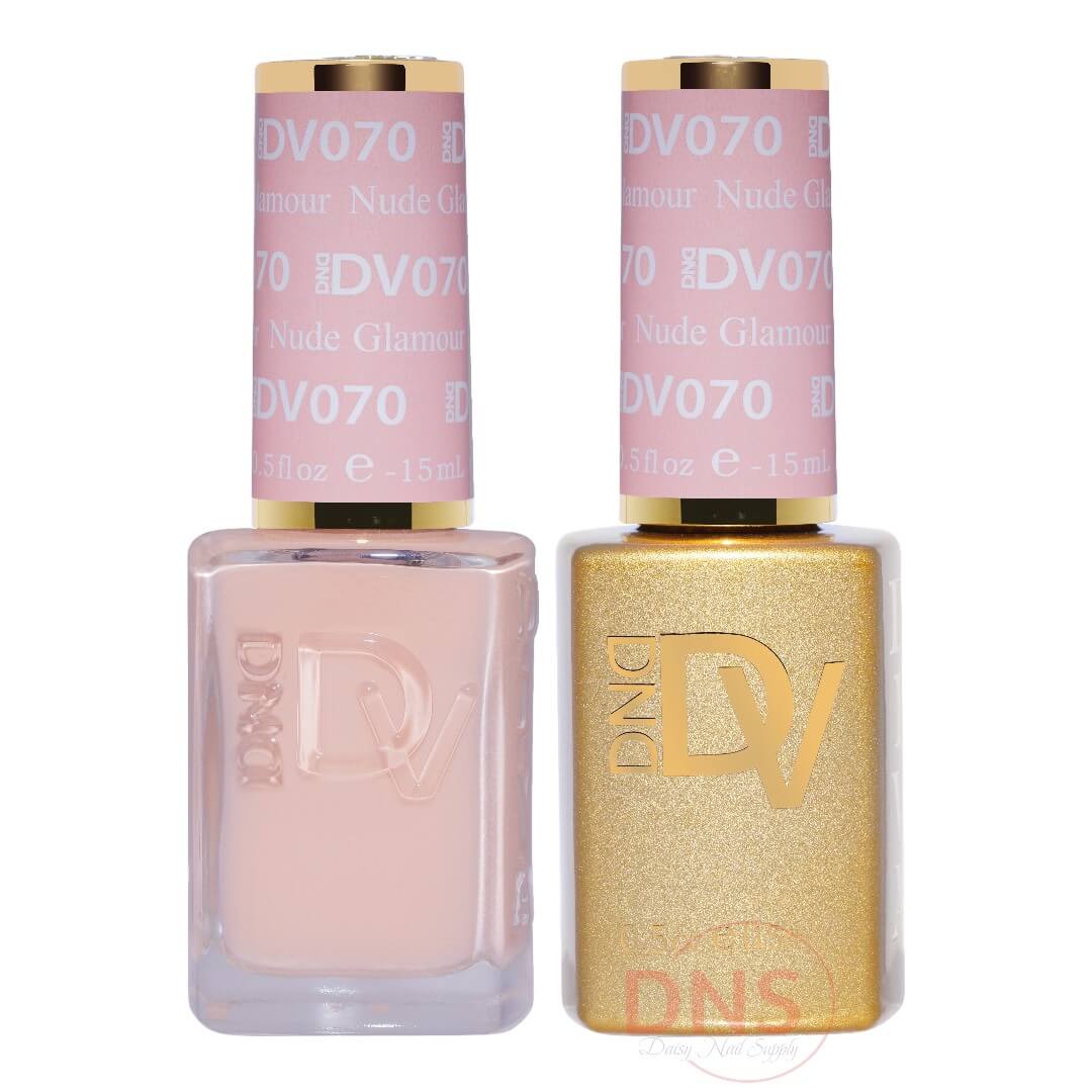 Diva Duo 1 Nail Lacquer + 1 Gel Polish - #070 Nude Glamour