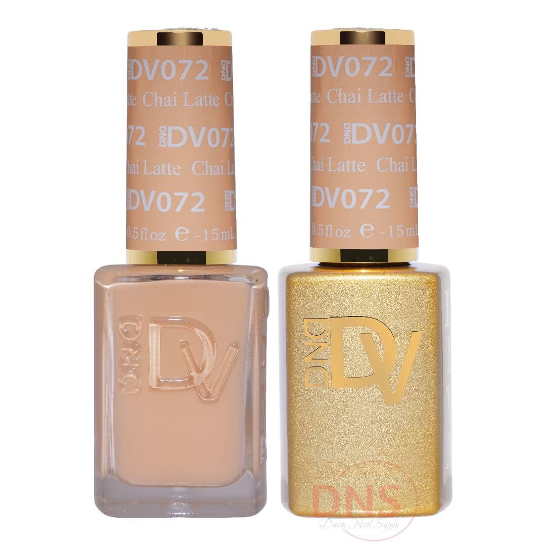 Diva Duo 1 Nail Lacquer + 1 Gel Polish - #072 Chai Latte